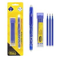 Produktbild: Idena Tintenroller radierbar 3 Minen blau 0,7mm