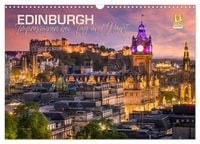 Produktbild: EDINBURGH Impressionen bei Tag und Nacht (Wandkalender 2026 DIN A3 quer), CALVENDO Monatskalender