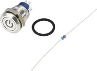 Produktbild: TRU COMPONENTS TC-9219008 Drucktaster 48 V/AC 2A 1 x Aus/(Ein) tastend RGB IP67 1St.