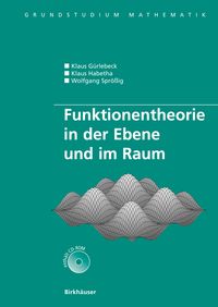 Produktbild: Funktionentheorie in der Ebene und im Raum