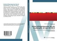 Produktbild: Unterrichtsprogramm f&uuml;r ein Studienjahr an den EE.OO.II
