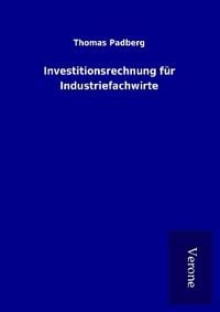 Produktbild: Investitionsrechnung f&uuml;r Industriefachwirte