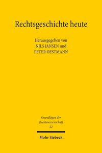 Produktbild: Rechtsgeschichte heute