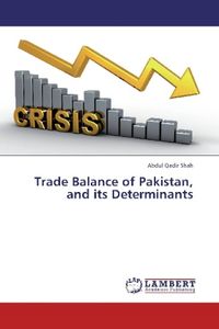 Produktbild: Shah, A: Trade Balance of Pakistan, and its Determinants