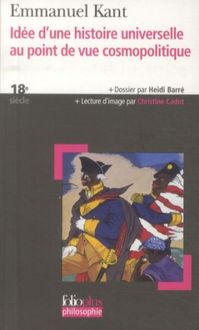 Produktbild: Id&eacute;e d'une histoire universelle au point de vue cosmopolitique