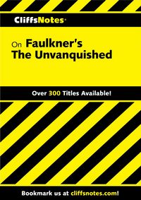 Produktbild: CliffsNotes on Faulkner's The Unvanquished