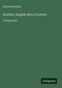 Produktbild: Southey; English Men of Letters