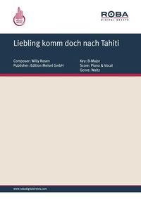 Produktbild: Liebling komm doch nach Tahiti