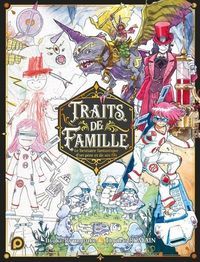 Produktbild: Traits de famille : le bestiaire fantastique d'un p&egrave;re et de ses fils