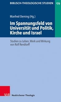 Produktbild: Im Spannungsfeld von Universit&auml;t und Politik, Kirche und Israel