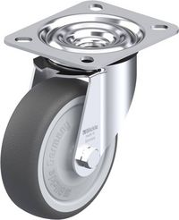 Produktbild: Blickle 297093 LE-PTH 100K Lenkrolle Rad-Durchmesser: 100 mm Tragf&auml;higkeit (max.): 150 kg 1 St.