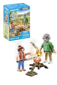Produktbild: PLAYMOBIL 71513 Lagerfeuer mit Marshmallows
