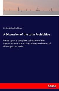 Produktbild: A Discussion of the Latin Prohibitive