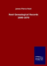 Produktbild: Root Genealogical Records 1600-1870