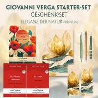 Produktbild: Vita dei campi Starter-Paket Geschenkset - 3 B&uuml;cher (mit Audio-Online) + Eleganz der Natur Schreibset Premium