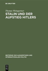 Produktbild: Stalin und der Aufstieg Hitlers