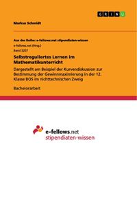 Produktbild: Selbstreguliertes Lernen im Mathematikunterricht
