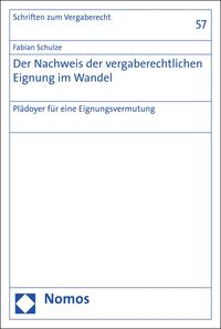 Produktbild: Der Nachweis der vergaberechtlichen Eignung im Wandel