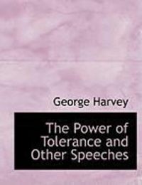 Produktbild: The Power of Tolerance and Other Speeches