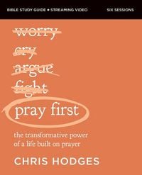 Produktbild: Pray First Bible Study Guide plus Streaming Video