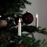 Produktbild: Konstsmide 1912-210 Lichterkette Innen batteriebetrieben Anzahl Leuchtmittel 10 LED Warmwei&szlig; Timer, mit Fernbedienung