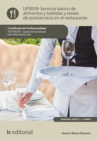 Produktbild: Servicio b&aacute;sico de alimentos y bebidas y tareas de postservicio en el restaurante. HOTR0208