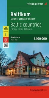 Produktbild: Freytag & berndt Stra&szlig;enkarte Baltikum 1:400.000