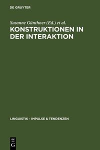 Produktbild: Konstruktionen in der Interaktion