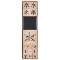 Produktbild: Stempelset Schneeflocken 100% 12 Stk