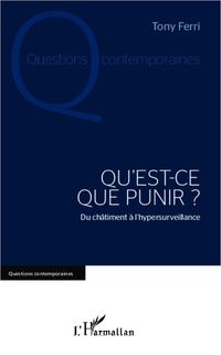 Produktbild: Qu'est-ce que punir ?