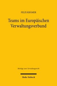 Produktbild: Teams im Europ&auml;ischen Verwaltungsverbund