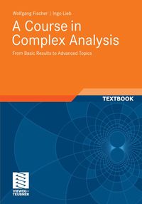 Produktbild: A Course in Complex Analysis