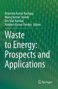 Produktbild: Waste to Energy: Prospects and Applications