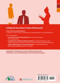 Der Eignungstest / Einstellungstest zur Ausbildung zum Industriekaufmann / zur Industriekauffrau