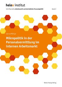 Produktbild: Mikropolitik in der Personalvermittlung im internen Arbeitsmarkt