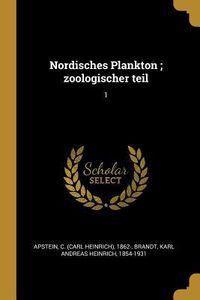 Produktbild: Nordisches Plankton; Zoologischer Teil: 1