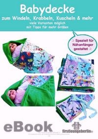 Produktbild: Patchwork Babydecke von firstloungeberlin