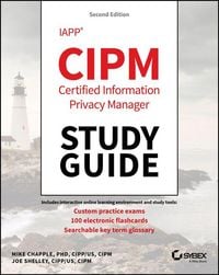 Produktbild: IAPP CIPM Certified Information Privacy Manager Study Guide