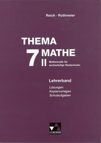 Bild vom Artikel Thema Mathe / Thema Mathe LB 7/II vom Autor Ines Buchner