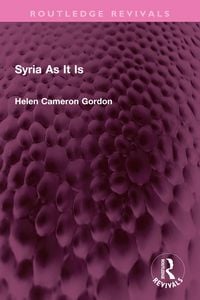 Produktbild: Syria As It Is
