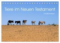 Produktbild: Tiere im Neuen Testament mit Bibelversen (Tischkalender 2026 DIN A5 quer), CALVENDO Monatskalender
