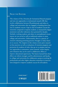 Produktbild: John, E: Reframing Persistence Research to Improve Academic