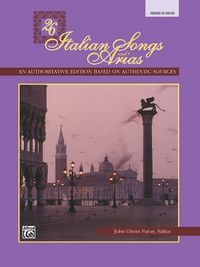 Produktbild: 26 Italian Songs and Arias