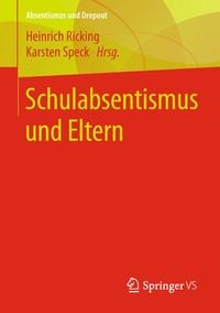 Produktbild: Schulabsentismus und Eltern