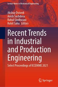 Produktbild: Recent Trends in Industrial and Production Engineering