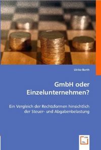 Produktbild: Ulrike Barth: GmbH oder Einzelunternehmen?