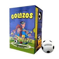 Produktbild: Estuche Golazos: 2 Libros + Pelota / The Super Goals Box Set: 2 Books + Soccer Ball (Spanish Edition)