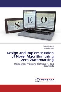 Produktbild: Design and Implementation of Novel Algorithm using Zero Watermarking