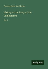 Produktbild: History of the Army of the Cumberland