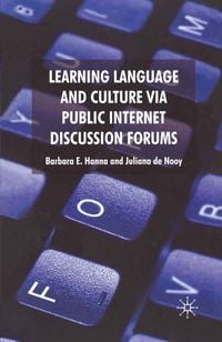 Produktbild: Learning Language and Culture Via Public Internet Discussion Forums